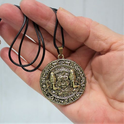 UNCHARTED Nathan Drake Gold Coin Necklace